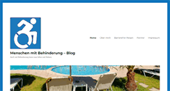 Desktop Screenshot of menschenmitbehinderung.com